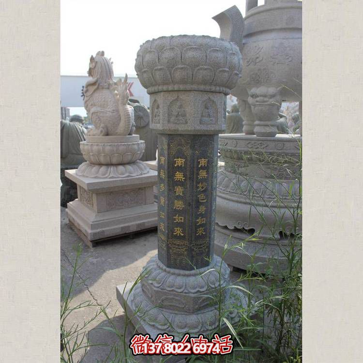 精美大理石浮雕石柱，點(diǎn)綴你的寺廟