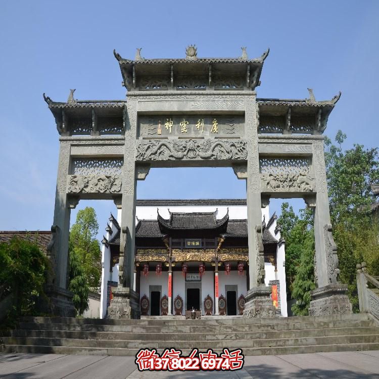 傳承中式文化，體驗大型石雕牌坊與雕塑的魅力