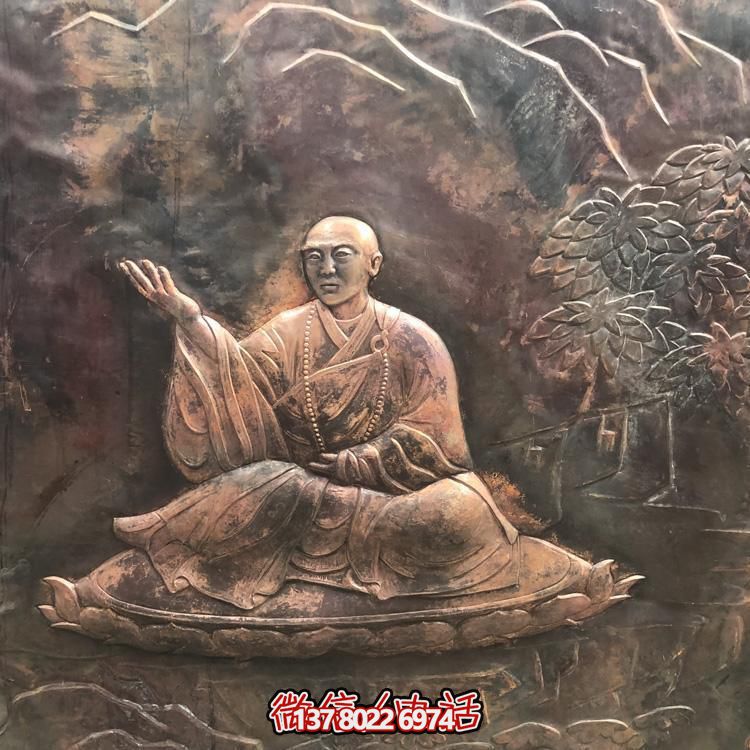 鑄銅觀音佛像浮雕壁畫(huà)，帶給大型寺廟儀式感的非凡氣派