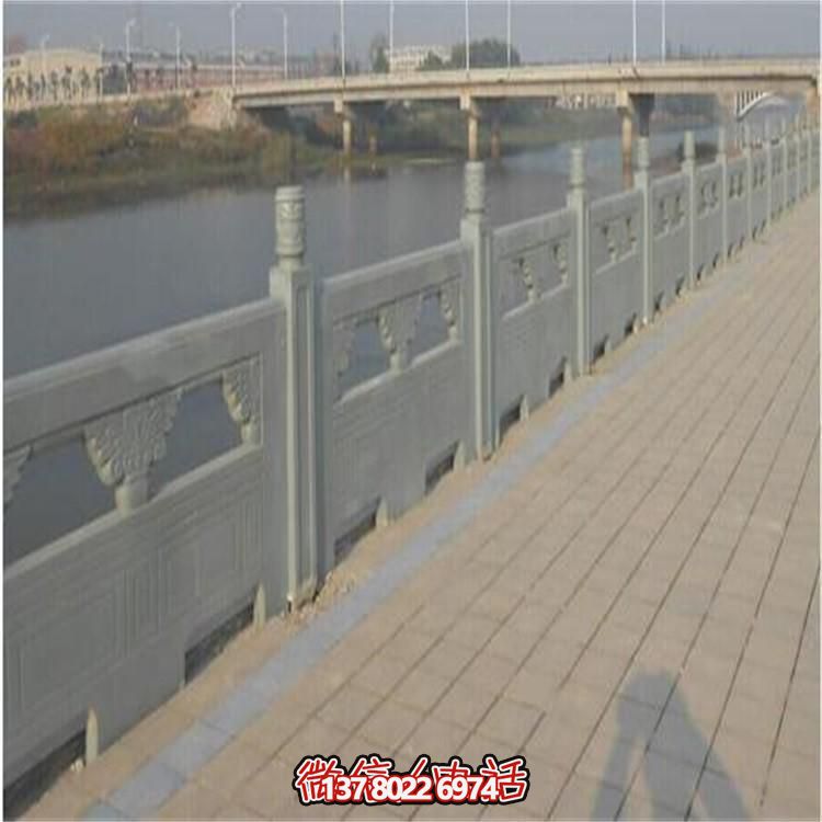 精美青石雕刻欄板，提升景區(qū)、寺廟、湖邊裝飾效果