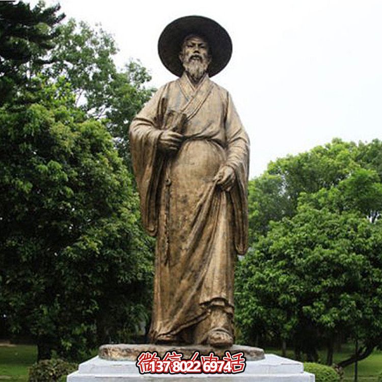 蘇軾銅雕像，贈送中國歷史文化之精髓