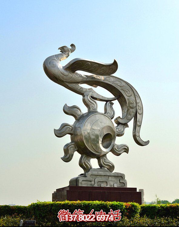 定制玻璃鋼孔雀仿銅雕塑，點綴你的家園