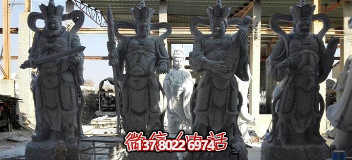 古樸雅致的大理石雕塑，見證古老神佛四大天王的傳承