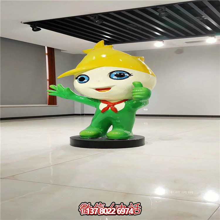 精致典雅的玻璃鋼雕塑公仔，營造浪漫優(yōu)雅的商場戶外景觀