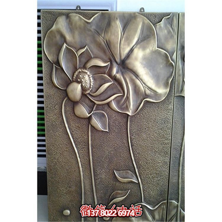 品質生活，精致家居——荷葉荷花系列銅雕擺件