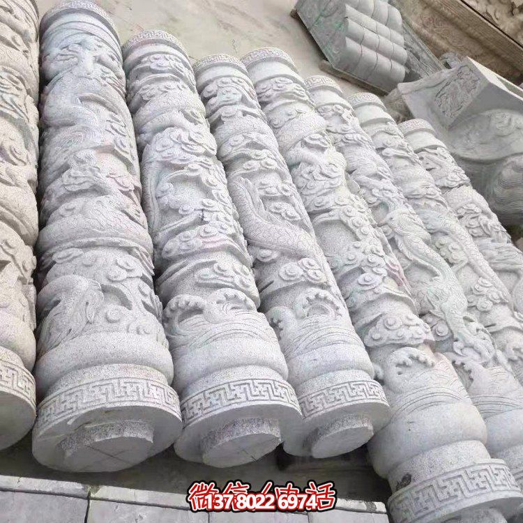 精美結(jié)合雕塑，把浮雕、大理石、石雕、石柱帶入戶外空間