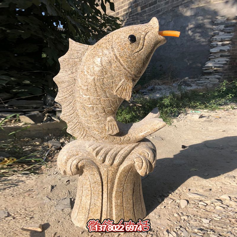 歐式石雕流水噴泉，給您的家園帶來(lái)恢弘的氣派