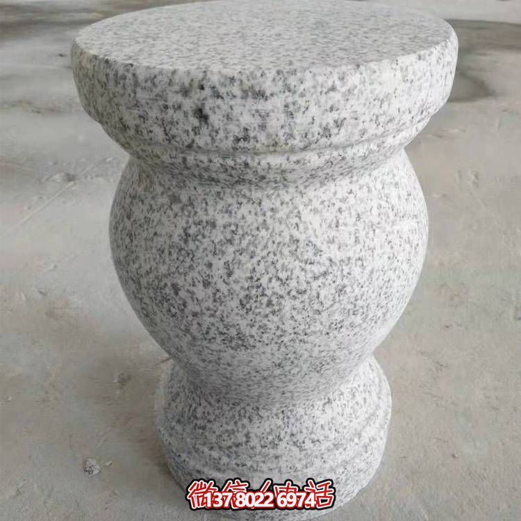 天然花崗巖圓鼓石凳，為您的庭院添彩