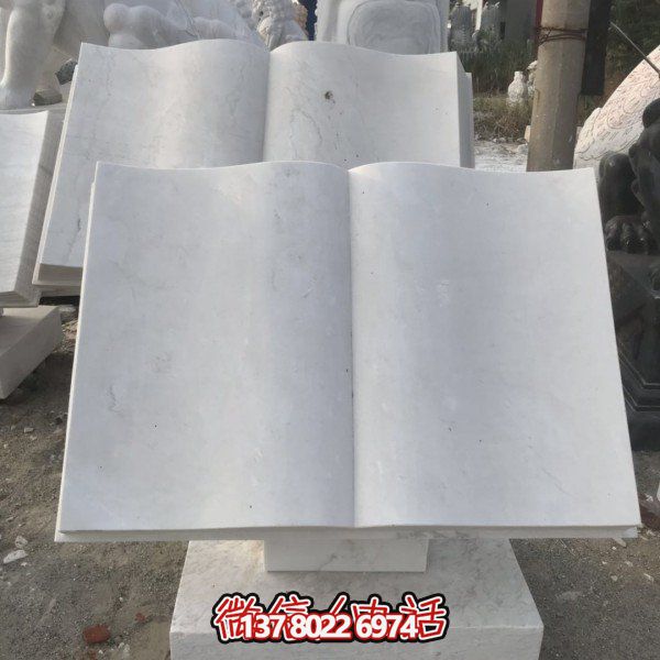 精美的大理石石雕雕塑——點(diǎn)綴園林校園，美化書籍之美