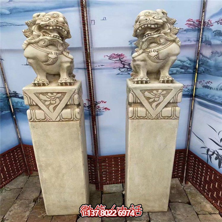 精美石雕擺件，裝點(diǎn)家中庭院