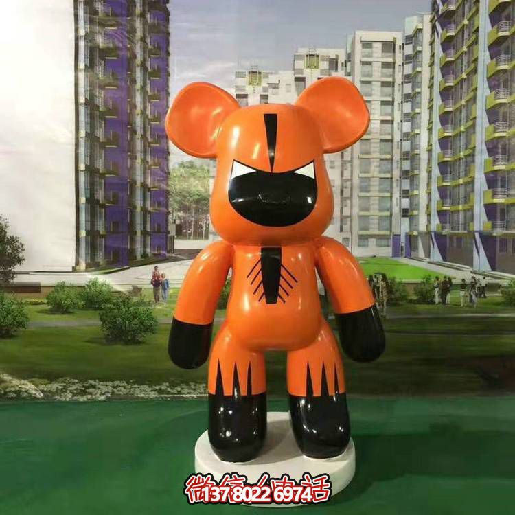 玻璃鋼制卡通公仔擺件，為您的商場裝飾增添美感