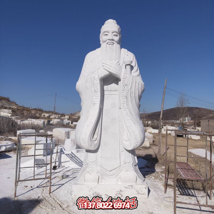 漢白玉雕塑——傳承歷史文化，喚起名人記憶