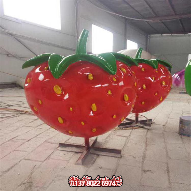 玻璃鋼仿真水果景觀園林農(nóng)場草莓