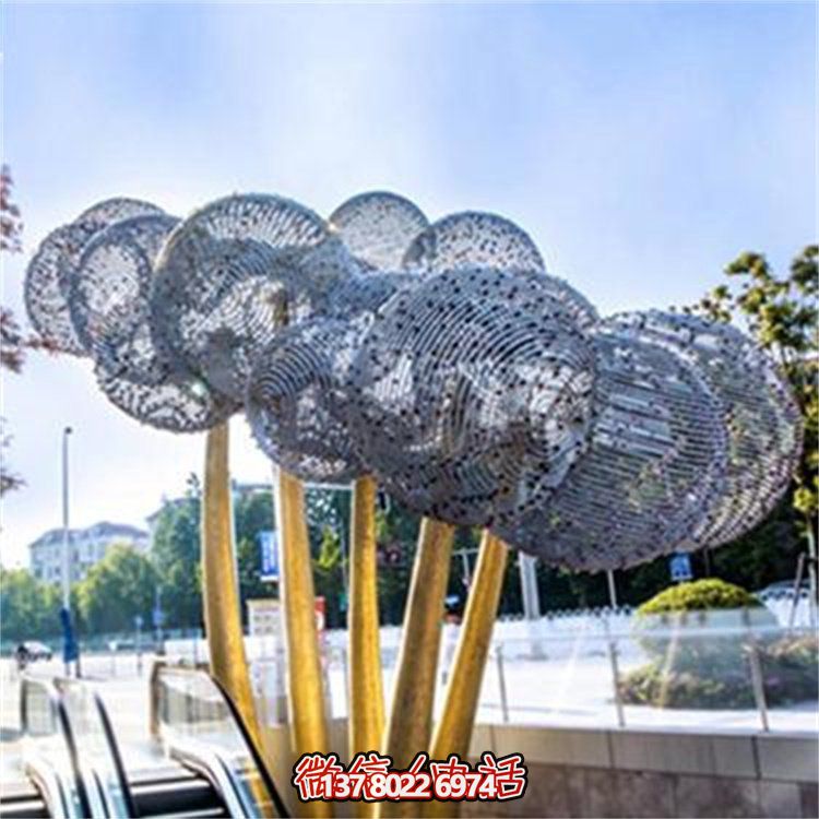 不銹鋼雕塑，點綴城市地標，為建筑、園林、廣場、景觀增添獨特魅力