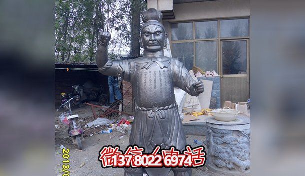 不銹鋼天王雕塑創(chuàng)意戶(hù)外園林景觀(guān)裝飾