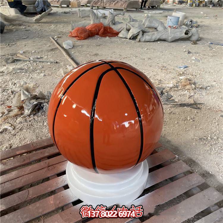 仿真玻璃鋼雕塑一款融入公園、校園、體育館的創(chuàng)意體育裝置