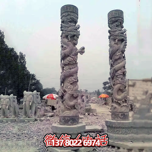 柱石盤龍安全、堅固、節(jié)能的柱子