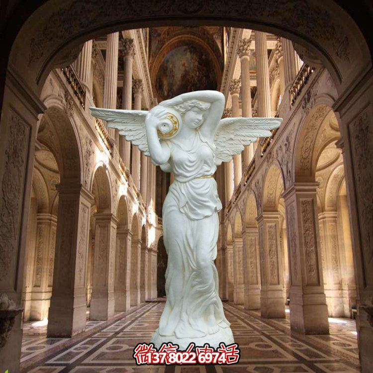 西方風格大理石雕塑，高端戶外園林景觀裝飾