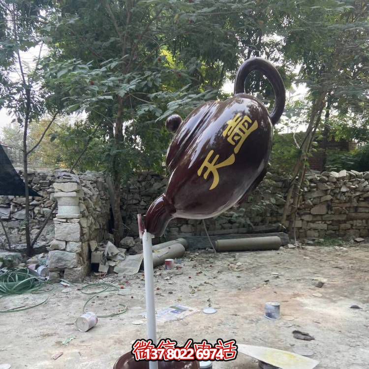 仿銅懸空流水擺件，點亮戶外公園景區(qū)