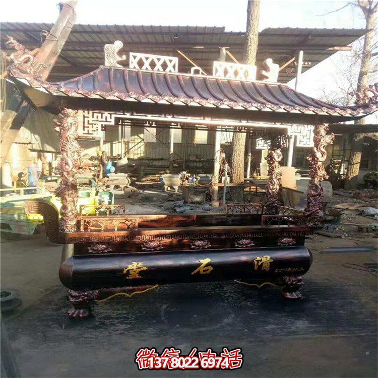 獨特創(chuàng)意銅雕香爐，讓你體驗寺廟式神秘雕塑感受