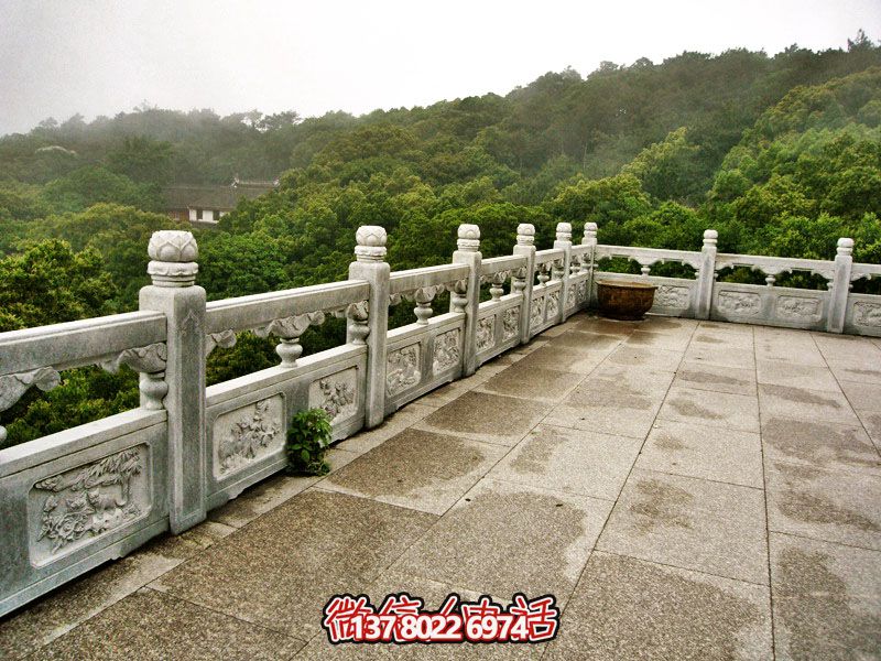 穿越古典，現(xiàn)代與古老相結(jié)合大理宮殿陽(yáng)臺(tái)戶外石欄桿之旅