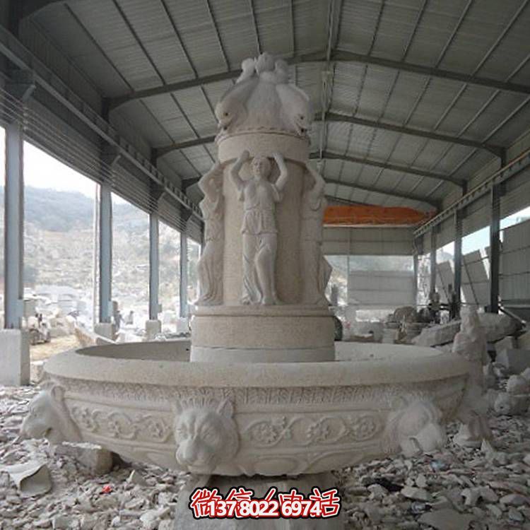 大理石石雕水景噴泉，裝點你的庭院、園林景觀