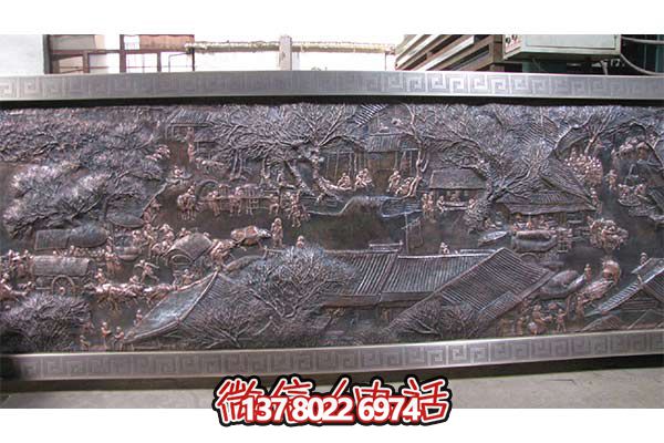 清明上河圖浮雕，欣賞千年藝術(shù)精髓