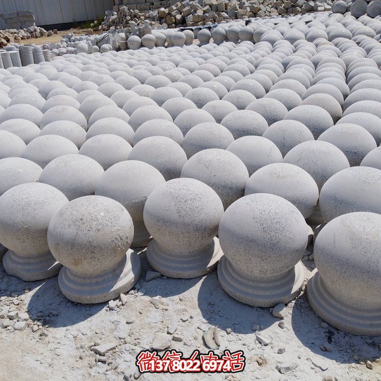 大理石砂石車止，美化園林戶外公園