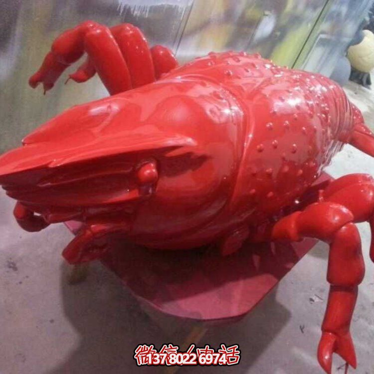 大型龍蝦雕塑裝飾品，點(diǎn)綴飯店、酒店門口