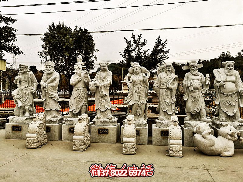 游覽大理古城，欣賞至尊神佛石雕八仙雕塑