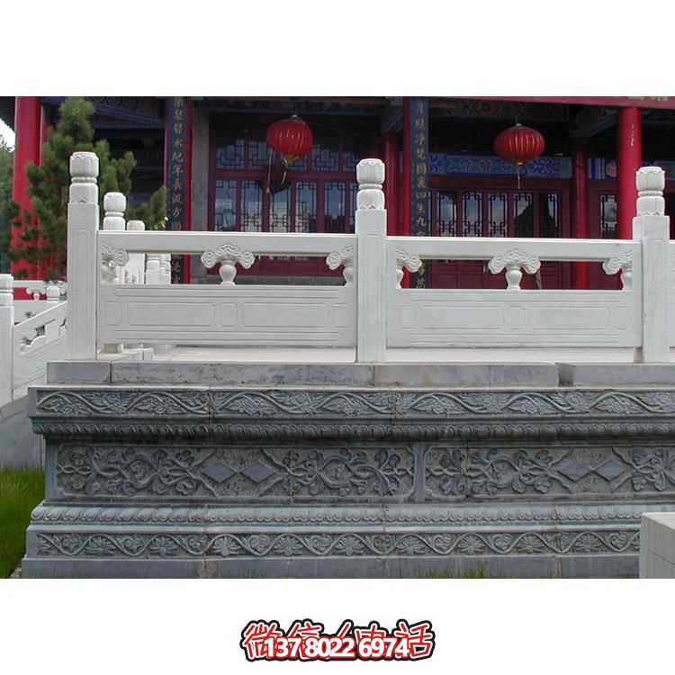 質(zhì)感卓越，自然美觀的花崗巖臺(tái)階欄桿圍欄