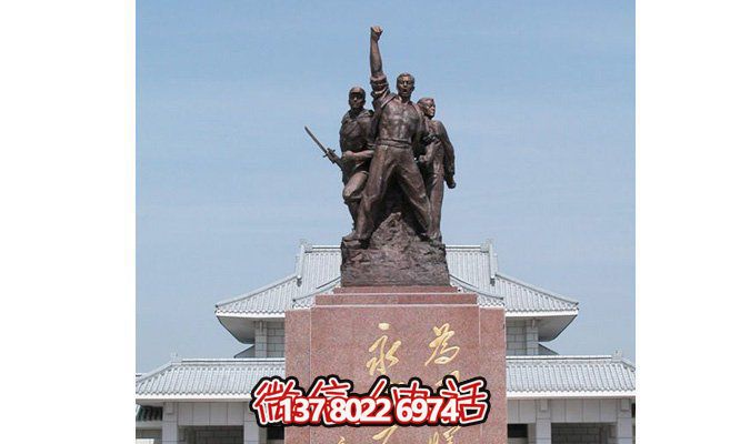 廣場(chǎng)抗戰(zhàn)時(shí)期人物紀(jì)念銅雕抗戰(zhàn)雕塑 廣場(chǎng)抗戰(zhàn)時(shí)期人物紀(jì)念銅雕抗戰(zhàn)雕塑
