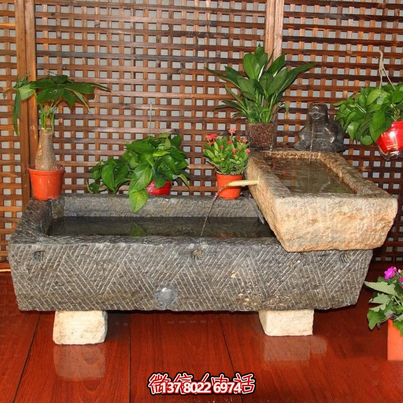 老石缸青石石槽魚缸石頭花盆陽臺水景老石器竹子流水長方形養(yǎng)荷花池 老石缸青石石槽魚缸石頭花盆陽臺水景老石器竹子流水長方形養(yǎng)荷花池