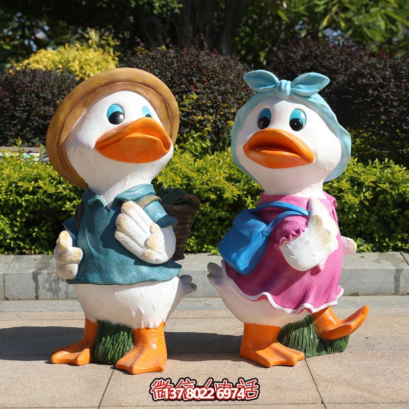 卡通鴨子擺件戶外玻璃鋼花缸園林景觀花園庭院幼兒園可愛(ài)裝飾花盆_11027 卡通鴨子擺件戶外玻璃鋼花缸園林景觀花園庭院幼兒園可愛(ài)裝飾花盆_11027