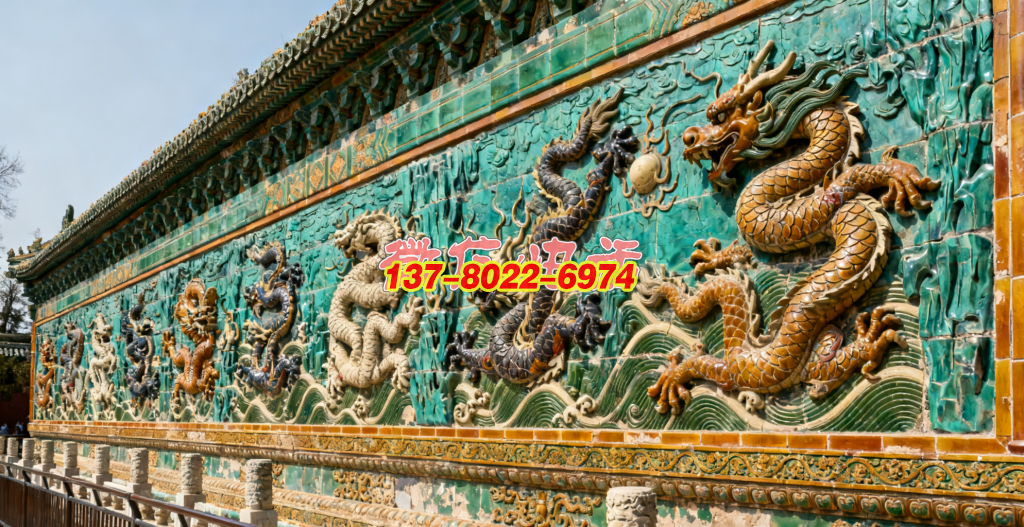 故宮九龍壁：琉璃溢彩的皇家傳統(tǒng)景觀雕塑，華夏龍文化的璀璨瑰寶
