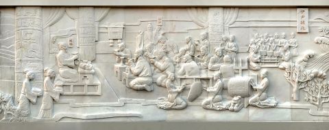 畫(huà)稿與浮雕對(duì)比圖-- (6)