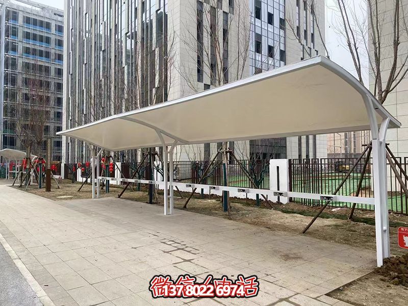 詠華園小區(qū)不銹鋼停車停 詠華園小區(qū)不銹鋼停車停